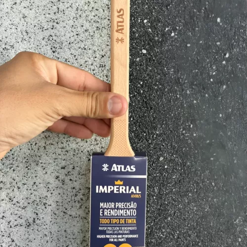 Pincel Trincha Reta Imperial Para Pintura Atlas 2 Pol At418