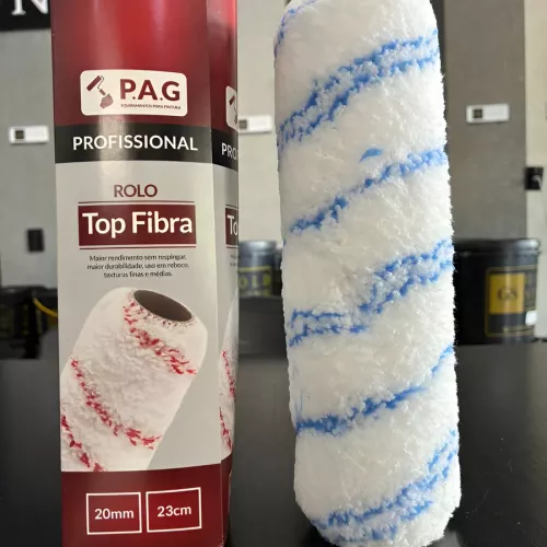 Rolo De Pintura P.a.g. Profissonal Top Fibra