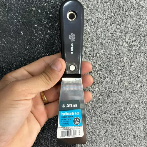 Espatula De Aço Cromado 3,5cm Atlas